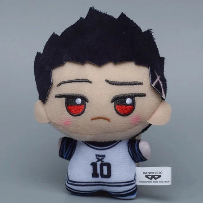 10cm Mini Blue Lock Plush Keychain – Seishiro, Nagi, Isagi, Yoichi, Chigiri, Bachira & Meguru Stuffed Doll Toy Gift