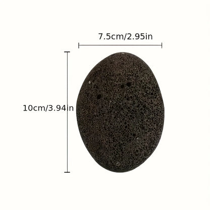 Natural Pumice Stone Foot & Hand File - Unscented Exfoliating Tool for Removing Rough Skin and Smoothing Feet & Hands