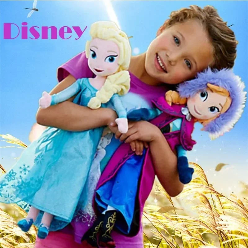 Disney Frozen Elsa, Anna & Friends Plush Toys – Olaf, Sven, Bruni Soft Dolls for Kids Christmas Gifts