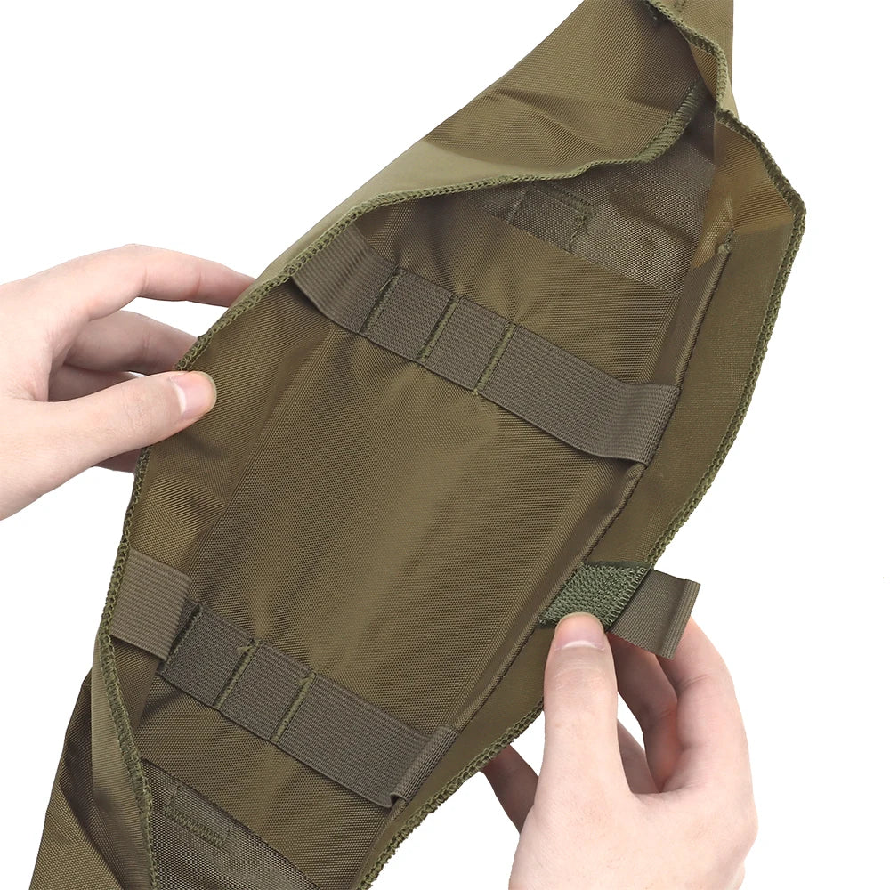 Tactical Trauma Pouch Roll 1 – IFAK Individual First Aid Kit EDC Medical Rapid Belt Bag for Airsoft, Hunting & Plate Carrier Gear