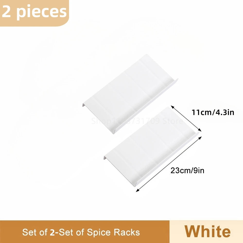 4-Layer Adjustable Kitchen Spice Rack – Drawer Organizer for Jars, Bottles & Pantry Storage