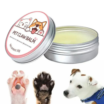 Paw Balm for Cats and Dogs - 50g Protective Cream for Paws and Nose, Moisturizer and Crack Repair Pet Accessory