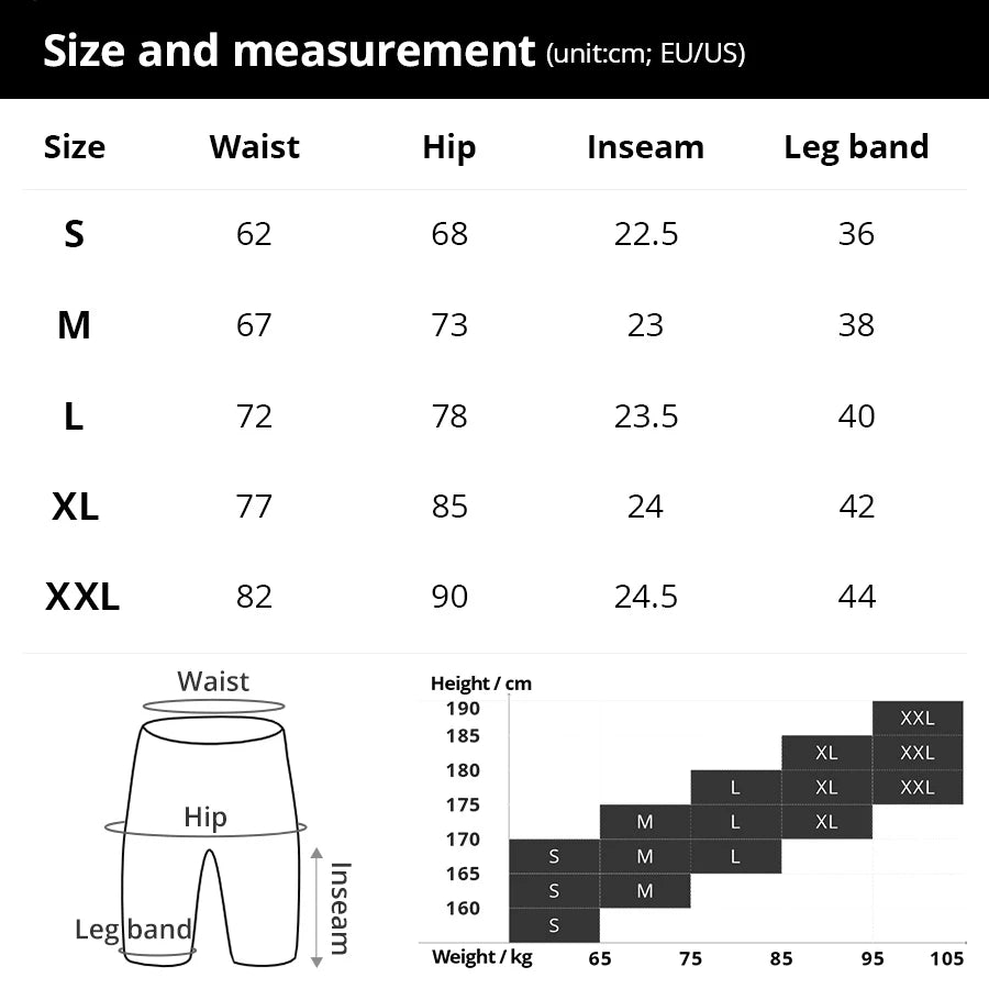 2024 Men’s & Women’s Cycling Shorts with Gel Pad — MTB Mountain, Road Bike, Downhill Enduro Bicycle Clothes
