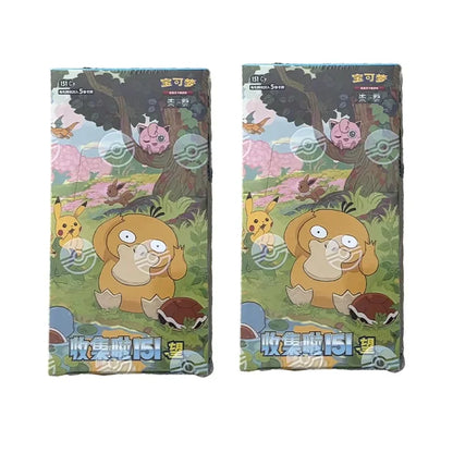 Pokémon TCG Chinese 151 Collectible Cards - Ponyta & Gengar Game Cards Blind Box Toy