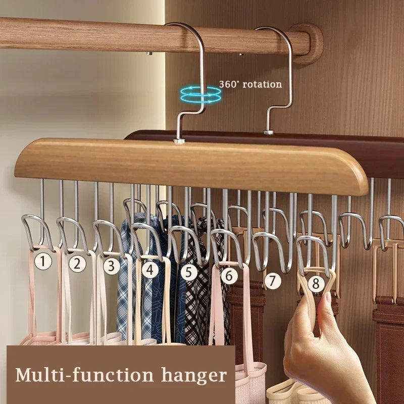 Women's Multifunctional Bra Hanger - Sturdy and Durable Storage for Belts, Ties, Beanies, Scarves, and More (Available in 1 or 6pcs)