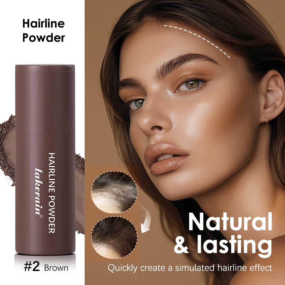 Waterproof Hairline Root Concealer Pen - Instant Gray Coverage Powder Stick for Easy Blending and Natural-Looking Hair Touch-Ups