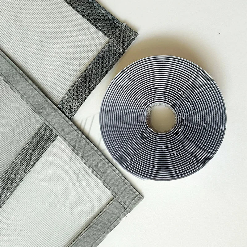 Customizable Mosquito Screens - Self-Adhesive Invisible Insect Netting for Doors and Windows, Easy-Install Bug Protection