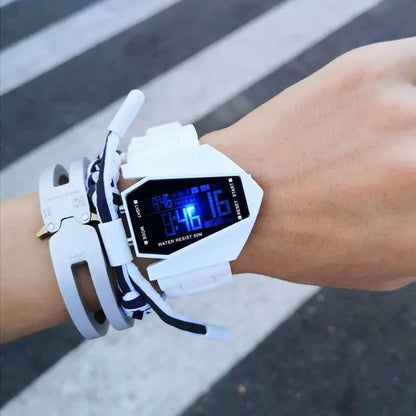 Multi-Function Aircraft Sports Watch – Electronic Watch for Junior High School Boys & Girls