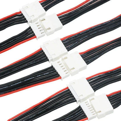 5pcs JST-XH Lipo Balance Wire Extension – 1S-6S 22AWG 20cm Charging Cable for RC Battery