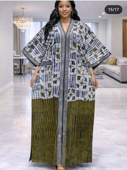 2026 Plus Size African Dress for Women - Traditional Dashiki Ankara Gown, Abaya, Muslim Kaftan & Maxi Robe