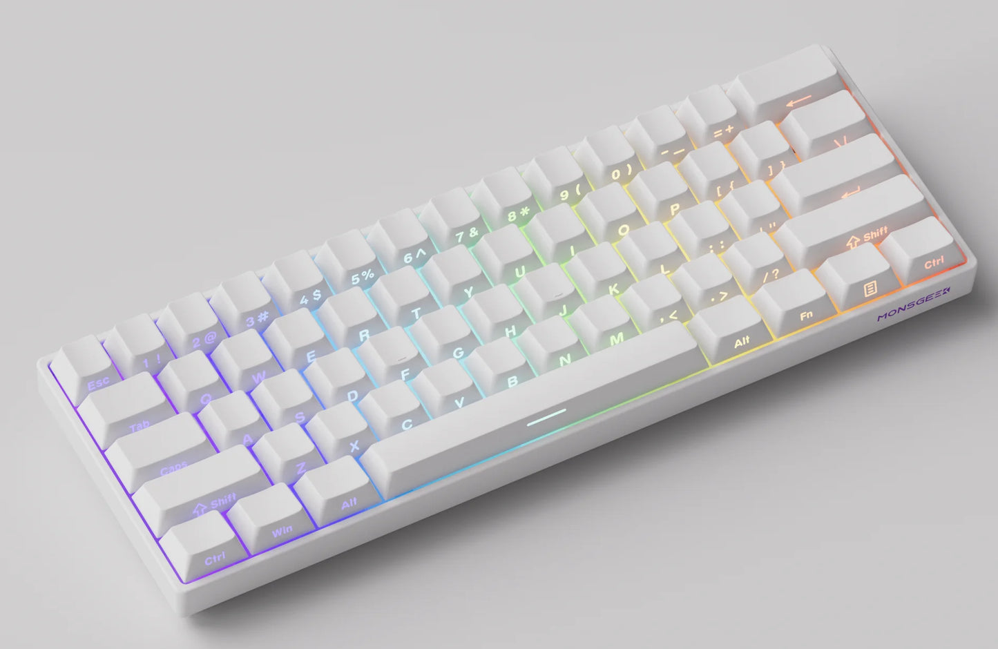 Akko MonsGeek FUN60 60% Mechanical Gaming Keyboard – Magnetic Switch, 8K Rapid Trigger, ARGB HE/TMR Custom Keyboard