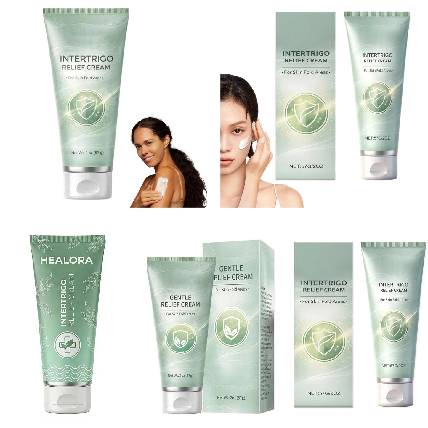Skin Abrasion Relief Cream 57g – Soothing Non-Greasy Underarm Lotion, Friction Reduction Moisturizer for Men & Women