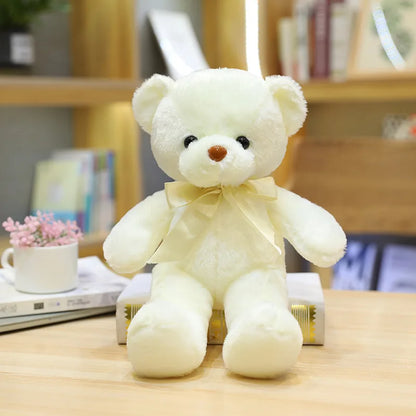 Cute Teddy Bear Plush Toy — Soft Stuffed Animal, Kawaii Cat & Baby Sleeping Plush for Kids, Girls, Home Decor & Gift