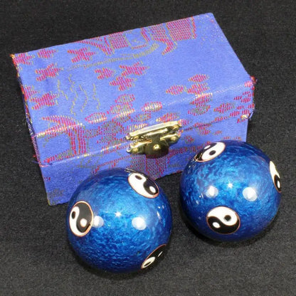 Baoding Balls - 2PCS 1.85-Inch Metal Meditation & Hand Exercise Balls with Chimes