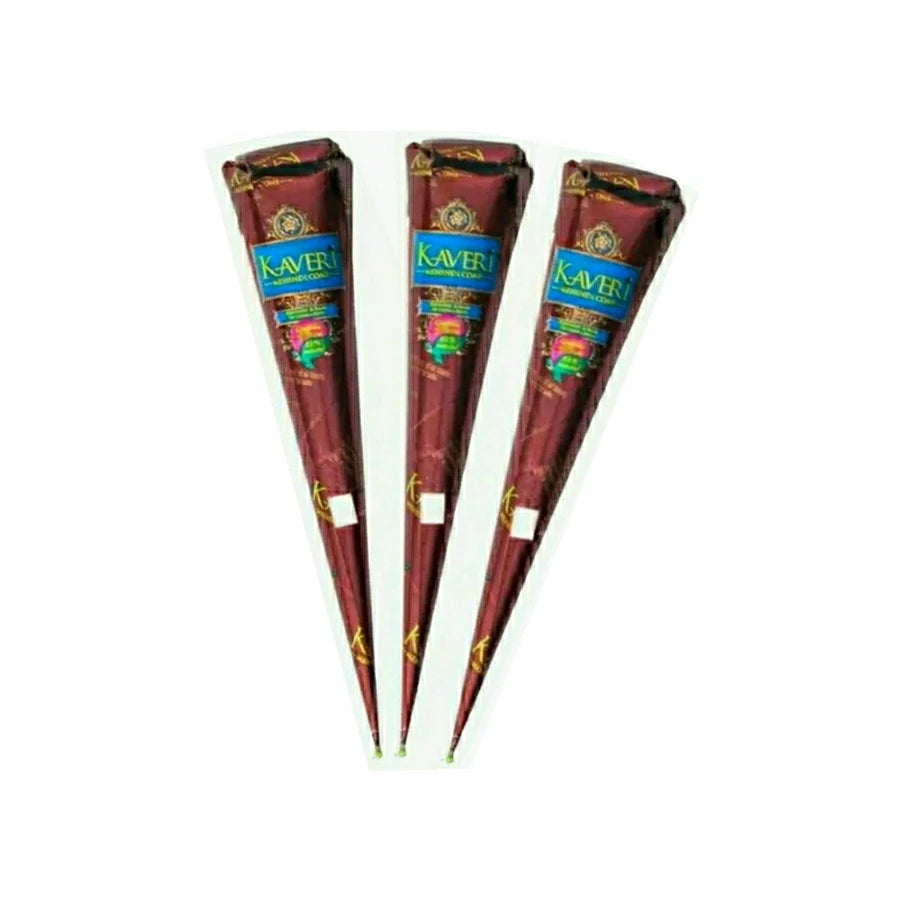 Henna Temporary Tattoo Paste – Brown, Black & Red Semi-Permanent Body Art Kit (1/3/12pcs)