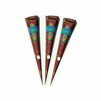 Henna Temporary Tattoo Paste – Brown, Black & Red Semi-Permanent Body Art Kit (1/3/12pcs)