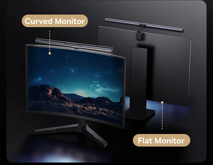 Baseus Magnetic USB Computer Screen Light – Hanging LED Desk Lamp for Monitor, Laptop, and Reading