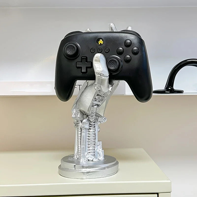 Creative Mechanical Game Controller Stand – Desktop Handle Display for Home Decoration & Gift