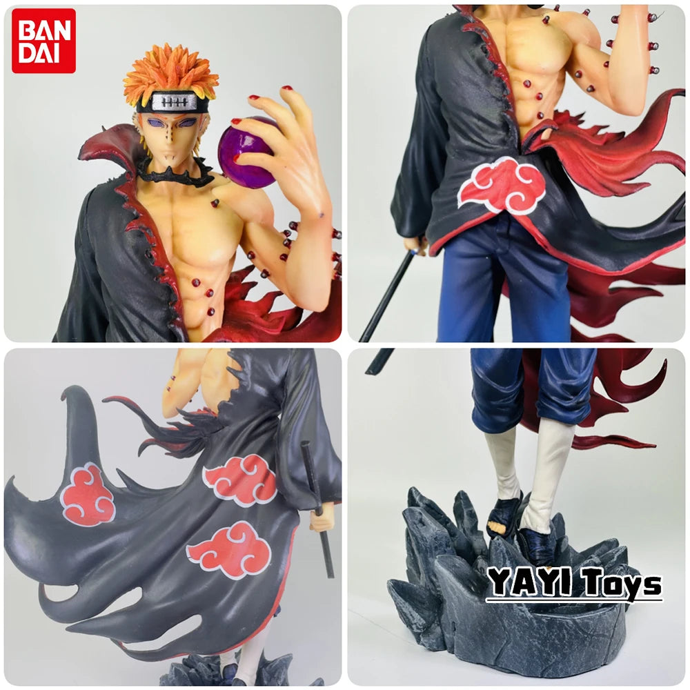 22cm Naruto Pain Anime Figure – Ten Years Hundred Ninjas GK Action Figure, Model Statue Collectible Toy Gift