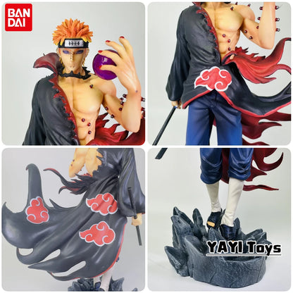 22cm Naruto Pain Anime Figure – Ten Years Hundred Ninjas GK Action Figure, Model Statue Collectible Toy Gift