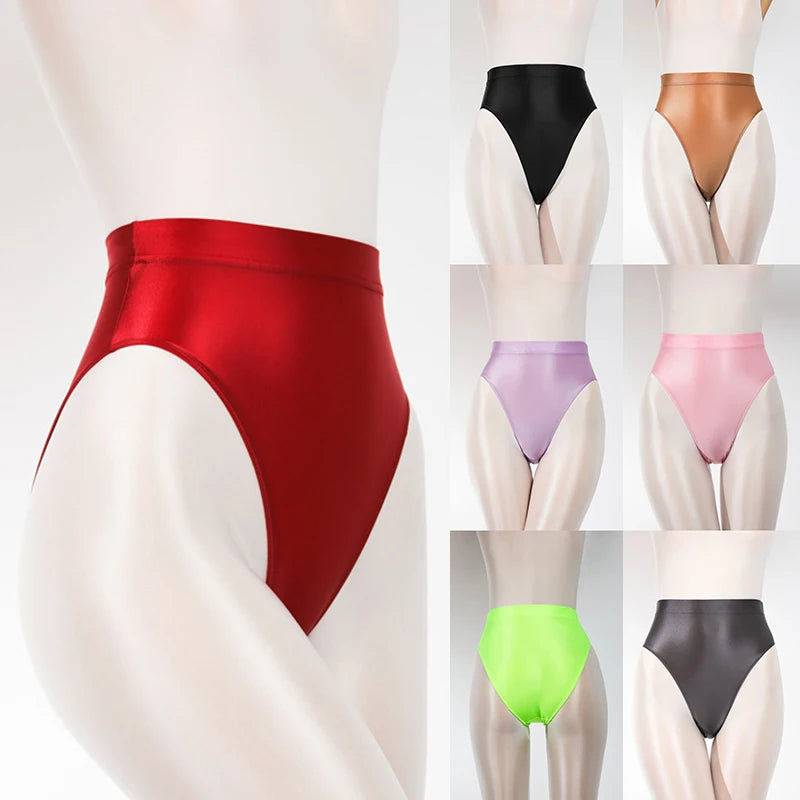 Women’s High-Waist Shaping Panties - Elastic Breathable Tummy Control Underwear for Everyday Comfort