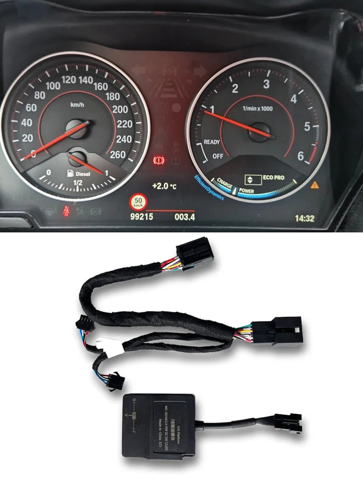 BMW Speed Limit Info Module — SLI Emulator Dashboard Display for F/G Series with NBT CIC ID7