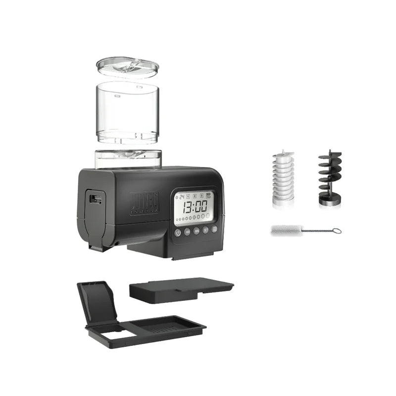 JUWEL Aquarium SMARTFEED 2.0 – Premium Automatic Fish Feeder with LCD Timer & Digital Food Dispenser
