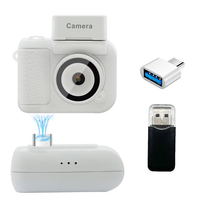 Y4000 Mini Keychain Camera - HD 1080P Portable Pocket Video Recorder with Screen & Flash Lamp
