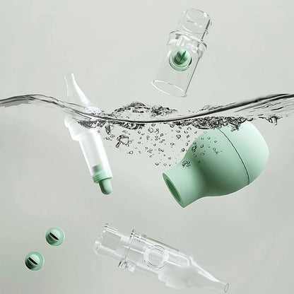 Soft Baby Nasal Aspirator - Anti-Backflow Silicone Nose Cleaner for Newborns and Infants