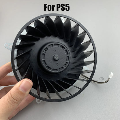 Original PS5 Internal Cooling Fan — 17 & 23 Blade Replacement Cooler for PlayStation 5 Console