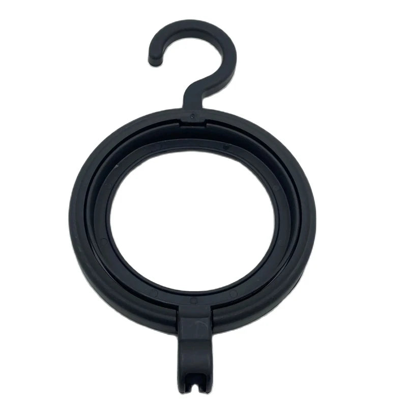 4-Pack Portable Wig Display Stand | Plastic Wig Hanger & Drying Rack for Multiple Wigs