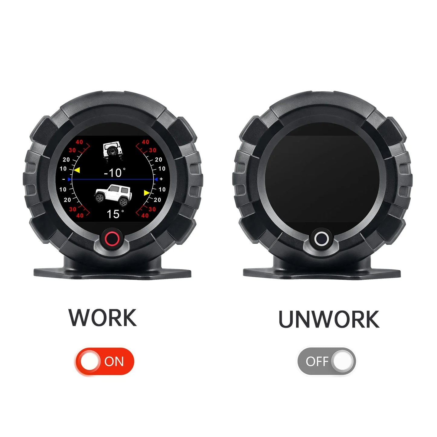 X95 Car GPS Digital Head-Up Display – Inclinometer Speedometer with Slope, Pitch, Altitude & Latitude Meter