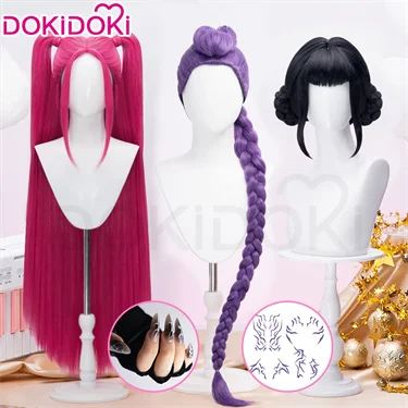 Rumii Miraa Zoeyy Cosplay Earrings — DokiDoki Metal Headwear for Halloween & Costume Accessories