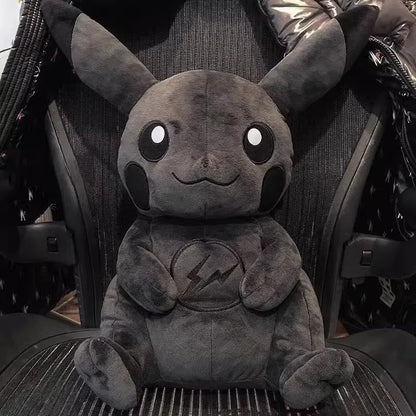 30cm Dark Pikachu Plush — Pokémon X Fragment Anime Kawaii Pop Doll, Pillow & Birthday Gift