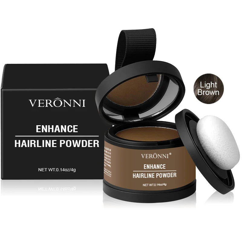 4g Hairline Powder – Instant Root Cover-Up and Hair Concealer in 14 Colors for Natural-Looking Coverage