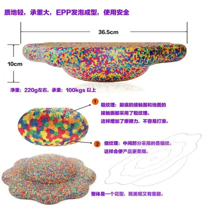 Outdoor Crossing Stone Training Equipment - Children's Foot Sense System & Balance Board for Early Education