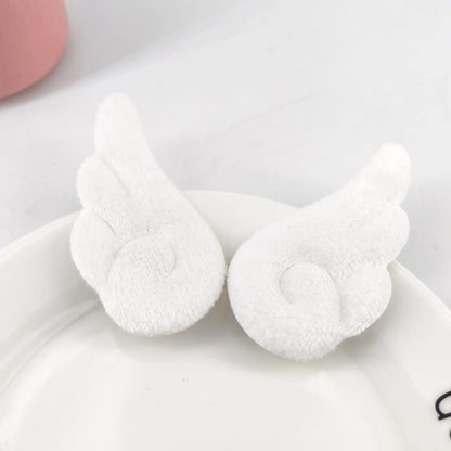 Angel Wing Plush Hair Clips - Cute 5cm Hairpin Barrettes for Girls Sweet Style Headwear & Accessories