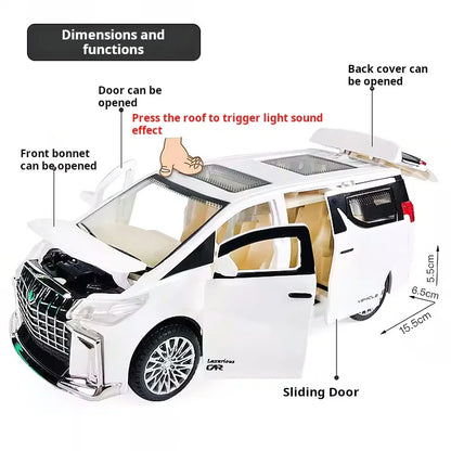 Children’s Inertia Pull-Back Car Toy – Light & Sound Simulation Commercial Model, Perfect Holiday Gift for Boys