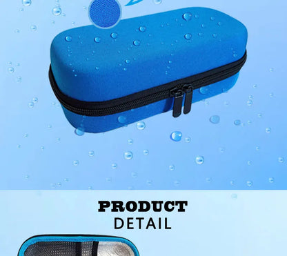 Medical Cooler Travel Pouch with 4 Ice Packs – EVA Insulin Pen Case & Drug Freezer Box for Diabetes Cooling Storage