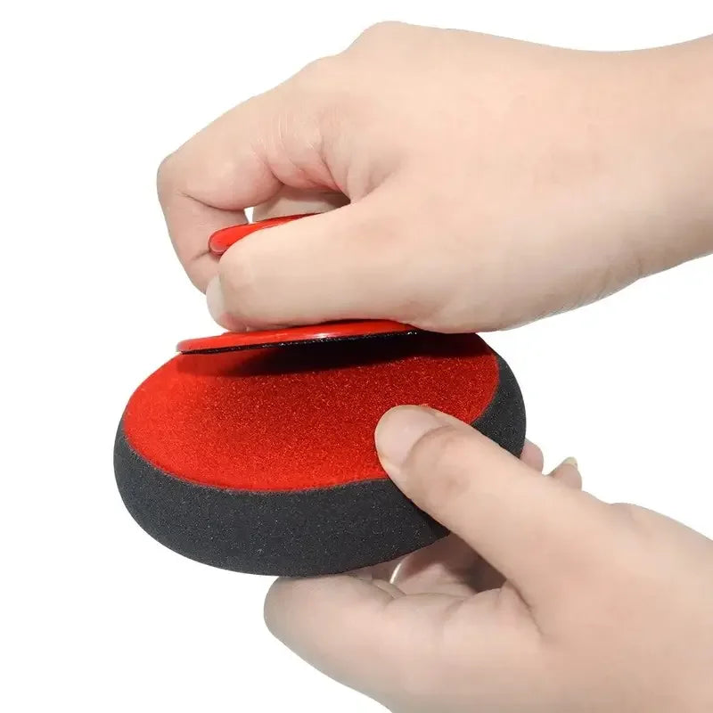 Car Waxing Applicator Sponge - Small Detailing Pad for Wax, Crystal Coating, and Auto Care