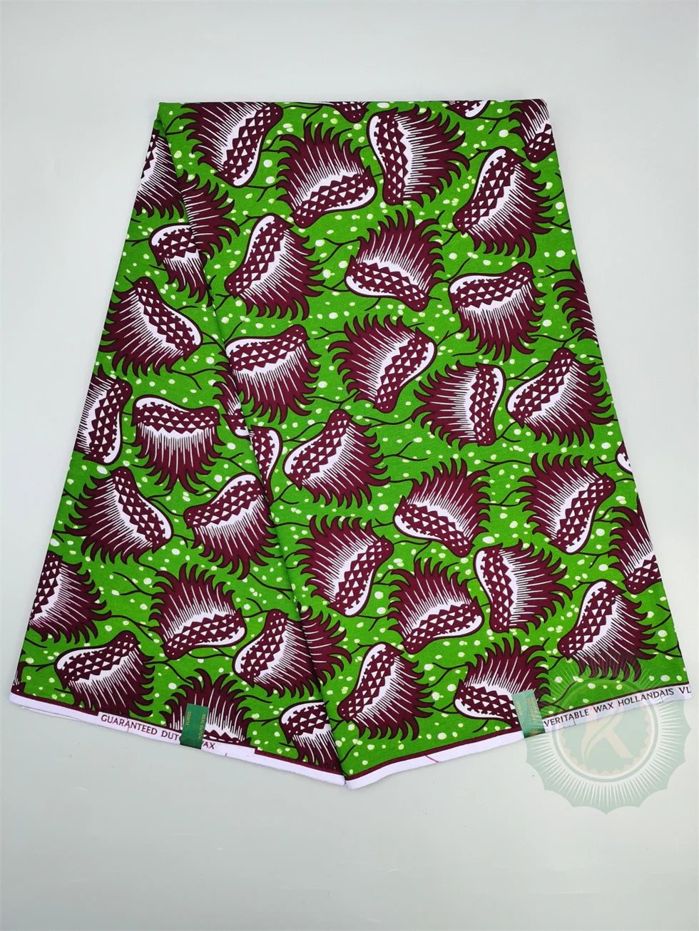African Wax Fabric - Cotton Nigerian Ankara Batik Block Print Sewing Cloth