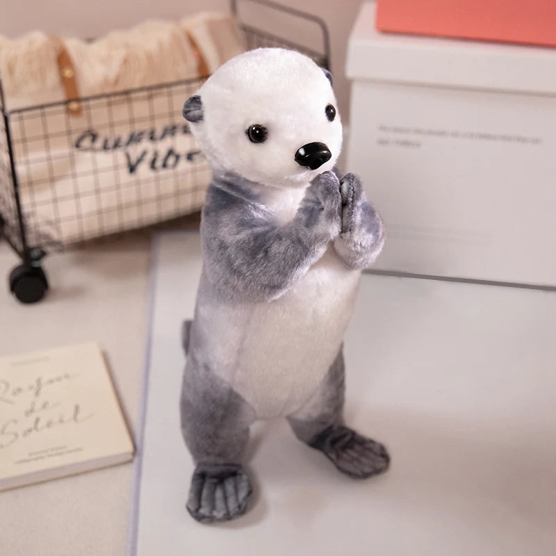 Blessing Animal Plush Toys — Red Panda, Sea Otter, Kangaroo & Otter Stuffed Gifts