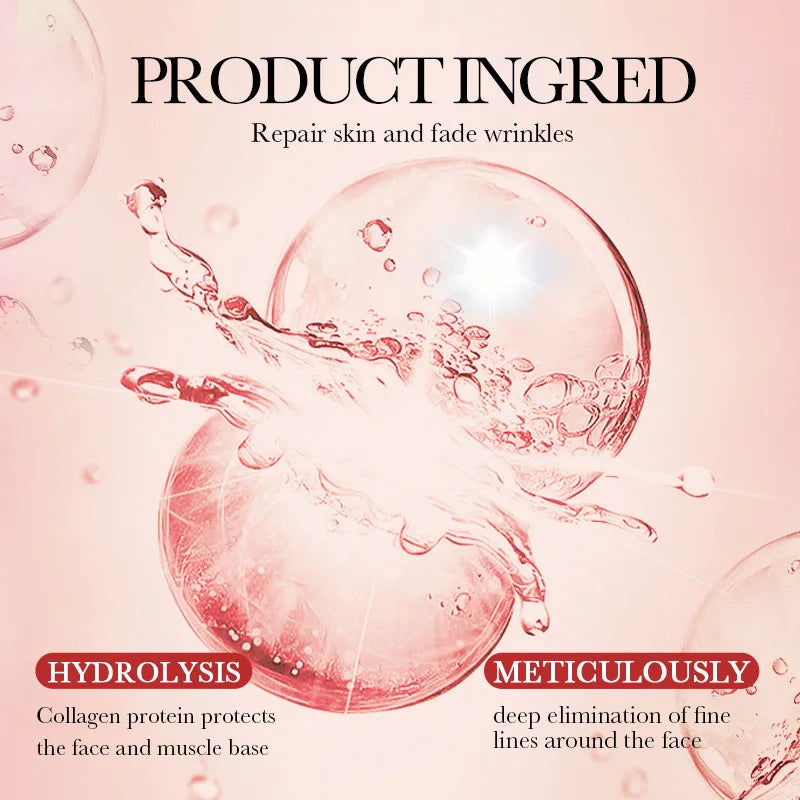 Hydrocrystalline Firming Facial Patch - Anti-Aging Nourishing Mask for Fine Lines & Sagging Skin, Korean Facial Care Product