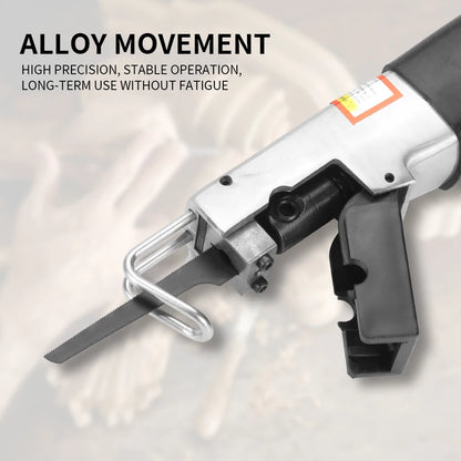 1/4 Inch Pneumatic Reciprocating Saw - Portable Air Cutting Tool for Automotive, Metal & Woodworking Projects