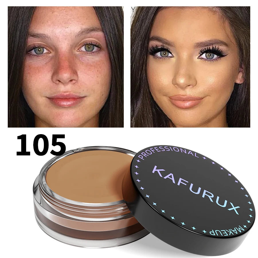9-Color High Coverage Concealer – Long-Lasting Waterproof BB Cream for Dark Circles & Freckles