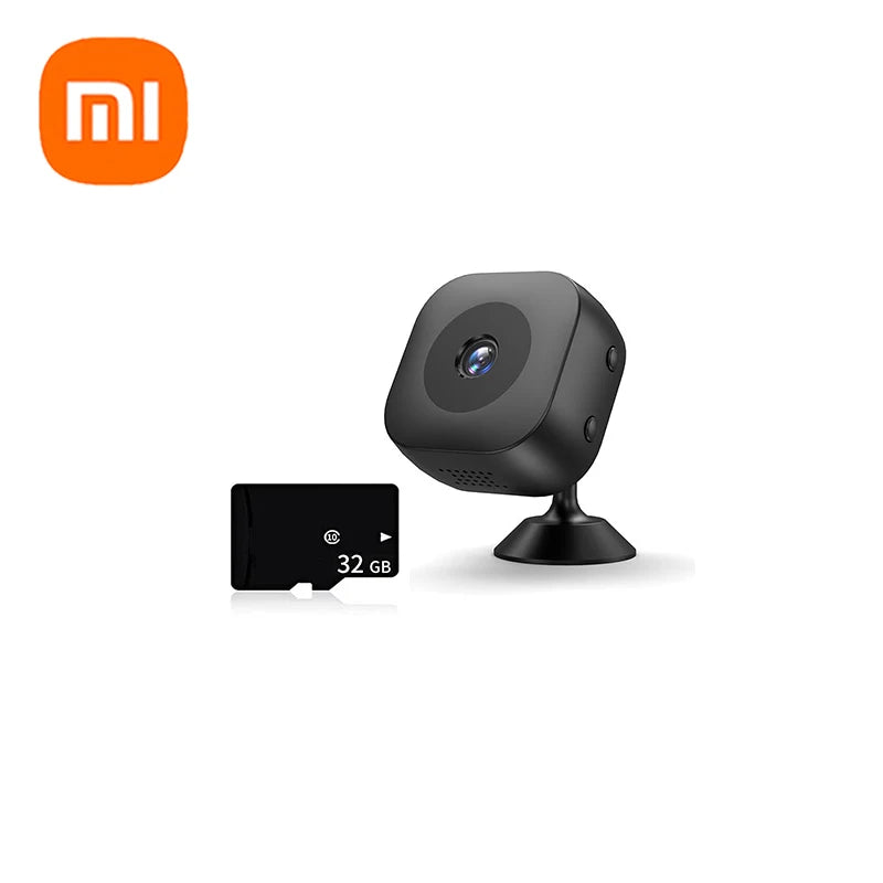 Xiaomi Mini HD 4K WiFi Camera — Wireless Security Monitor for Smart Home, Remote Video Surveillance Camcorder