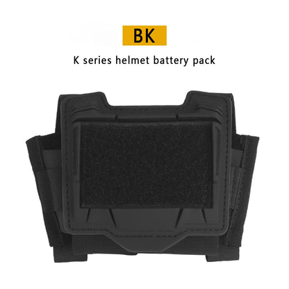 Agilit Style Tactical Helmet Rear Pouch - Battery Storage and Counterweight Bag for NVG Night Vision Gear and OPS-CORE Helmet Covers