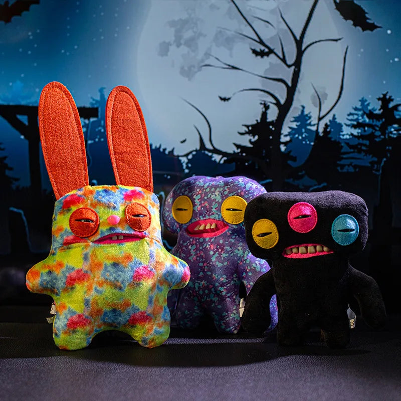 20CM Funny Ugly Monster Plush Doll - Cute Big-Toothed Stuffed Toy for Halloween, Collectors, and Gifts