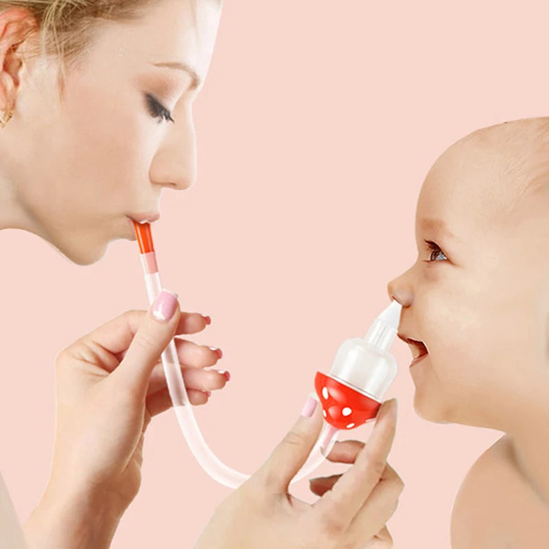 Baby Nasal Suction Cleaner - Nose Cleaning Aspirator and Mucus Removal Tool for Infants and Children