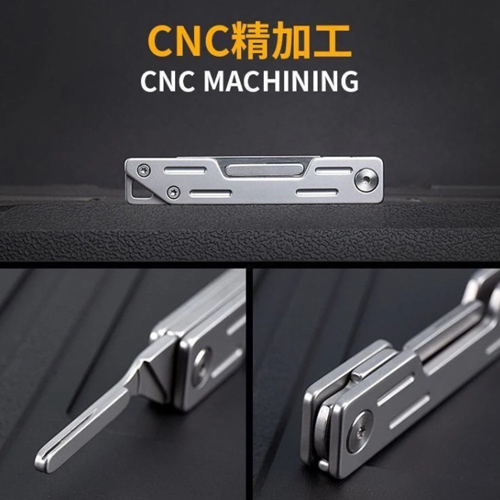Mini Folding Scalpel Knife – Precision EDC Pocket Knife for Medical, Outdoor, and Unpacking Tasks